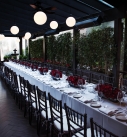 VIa Alloro - Private Dining Patio Roses