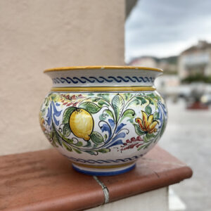 Decorated vase