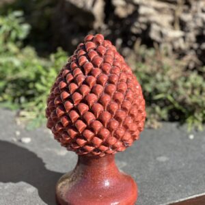 Pine cone red