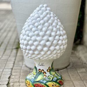 Pine cone with decorated base